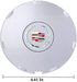 CARCC CD001 Wheel Center Hub Caps, 18 inch Center Cap Wheel Rim Cover Hub Cap for Cadillac SRX 2010-2016 (Silver)
