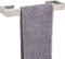 TocTen Bath Towel Rack - Square Base Thicken SUS304 Stainless Steel Towel Bar for Bathroom, Bathroom Bar Accessories Towel Rod Heavy Duty Wall Mounted Towel Holder (Brushed Nickle, 12 Inch)