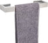 TocTen Bath Towel Rack - Square Base Thicken SUS304 Stainless Steel Towel Bar for Bathroom, Bathroom Bar Accessories Towel Rod Heavy Duty Wall Mounted Towel Holder (Brushed Nickle, 12 Inch)