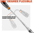 Gifts for Men Telescoping Flexible Magnetic Pickup Tool With 3 Super Bright Led Lights, Gifts for Dad, Father, Husband, Handy Men or Women, Birthday Gifts Idea, 1 Pack