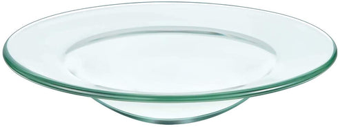 DGQ 4.5" Replacement Oil Warmer Dish Wax Melt Warmer Liner Dish Round Glass Dish Candle Wamer Bowl Plate Wax Tray for Scented Wax Aroma Therapy Lamp Electric Lamps Tart Warmers Wax Melter Wax Burner