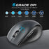 TECKNET Wireless Mouse for Laptop, 2.4G Wireless Computer Mouse with 3200 Adjustable DPI, 30 Months Battery, Ergonomic Grips, 6 Buttons Cordless Mouse, Portable Optical USB Mouse for PC, Laptop, Mac