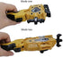 Speder Bey Gyro Blades Launcher and Grip , Light Sparking Battling Burst String Launcher Gyro Left&Right LR Spin Top Compatible with All Bey Burst Series Battling (Gold)
