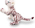 TOYMANY 4PCS Realistic White Tigers Figurines with Tiger Cubs, 2-6" Jungle Animals Figures Family Set Includes Baby Tigers, Educational Toy Cake Toppers Christmas Birthday Gift for Kids Toddlers