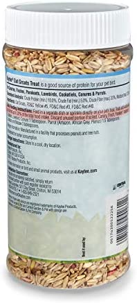 Kaytee Oat Groats Bird Treat,11-Ounce