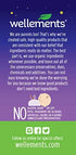 Wellements Organic Nighttime Gripe Water, 4 Fl Oz, Eases Baby's Stomach Discomfort, Free from Dyes, Parabens, Preservatives
