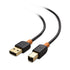 Cable Matters 3-Pack USB Cable/USB Printer Cable 6 ft, USB A to B Cable, USB 2.0 Cable Compatible with Printer, MIDI Controller, MIDI Keyboard and More - 6 Feet