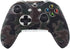 Hikfly Silicone Gel Controller Cover Skin Protector Kits for Xbox One/Xbox One S/Xbox One X Controller Video Games(1 x Controller Camouflage cover with 8 x Thumb Grip Caps)(Grey)