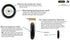 Marathon 4.10/3.50-4" Pneumatic (Air Filled) Hand Truck / All Purpose Utility Tire on Wheel, 2.25" Offset Hub, 3/4" Bearings
