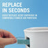 Febreze Linen & Sky Air Purifier Scent Refill Cartridge, 2-Pack, White, 2 per Pack