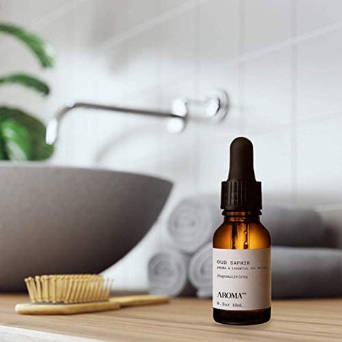 AromaTech Oud Saphir for Aroma Oil Scent Diffusers - 10 Milliliter