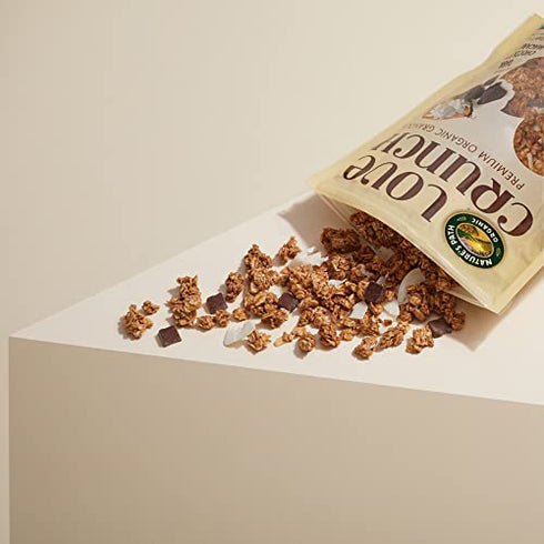 Love Crunch Organic Dark Chocolate Macaroon Granola, Non-GMO, Fair Trade, by Nature's Path, 11.5 Ounce (Pack of 1)