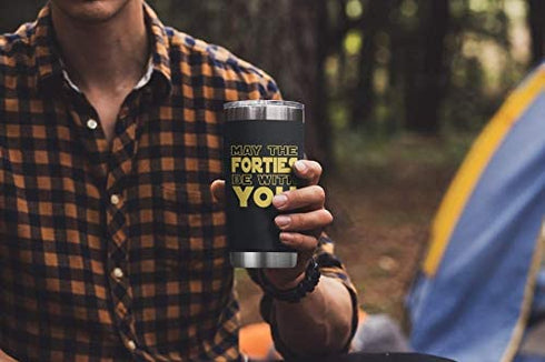 40th Birthday Gifts For Men Women - 1983 40th Birthday Decorations For Men Women - Gifts For Women Turning 40 - 40 Year Old Birthday Gifts For Men, Women, Dad, Mom, Husband, Wife - 20 Oz Tumbler