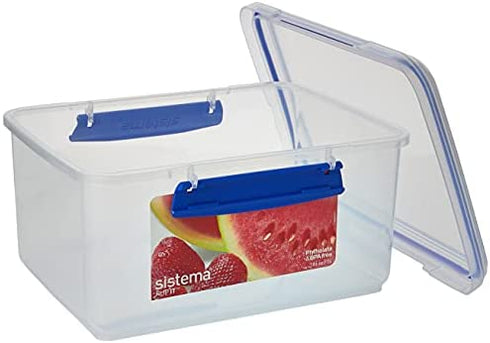 Sistema 1830 Klip It Collection Rectangle Food Storage Container, 101 Ounce