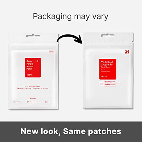 COSRX Acne Pimple Master Patch 24 Patches (3 Sizes)