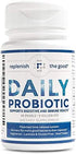Replenish the Good Daily Adults’ Probiotic | Vegan Supplement w/ 6 Billion CFU | Helps Digestive & Immune Health | Delivers 15x More Good Bacteria | Relieves Bloated Stomach & Acid Reflux | 60 Pearls