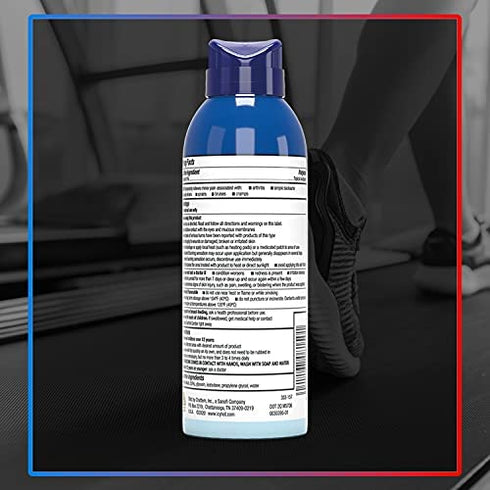 Icy Hot Pain Relief Dry Spray, Maximum Strength with Menthol, 4 Ounces