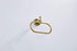 Flybath Oval Towel Ring Antique Brass Exquisite Pattern Carving Hanger Hand Towel Holder for Bathroom Kitchen Accessories Wall Mounted, Brushed Bronze