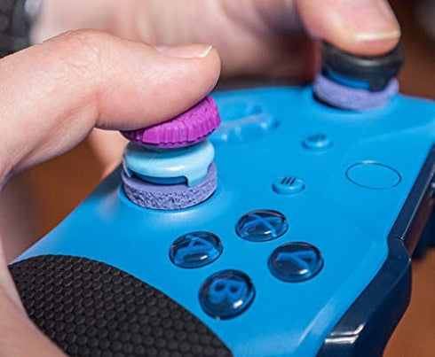 KontrolFreek Precision Rings | Aim Assist Motion Control for Playstation 4 (PS4), Xbox One, Switch Pro & Scuf Controller (Purple (Medium))