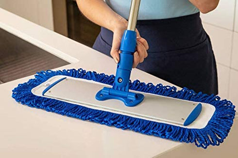 18" Mojave Microfiber Dust Mop Pads (Pack of 2) - Replacement Head & Refill for Microfiber Mops, Reusable & Machine Washable, Use for: House, Commercial, Industrial