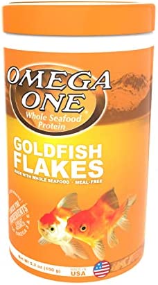 Omega One Goldfish Flakes 5.3 oz x1