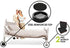 Slipstick CB676 3 Inch Incline Bed Risers for Acid Reflux, Pain, and Breathing Relief (Set of 2 Medical Risers and 2 GorillaPads) Raises / Elevates Head of Bed
