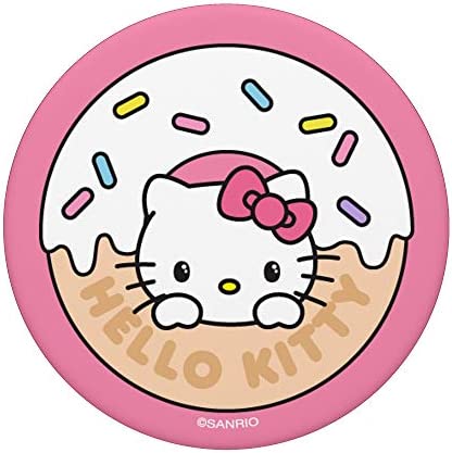 Hello Kitty Donut PopSockets PopGrip: Swappable Grip for Phones & Tablets