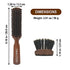 Thin Hair Brush without pain on skin : For anyone who may have trouble with thin hair .Specialized hair brush with soft hog hair for glossing your hair and preventing hair breakage. (For Brushing…)
