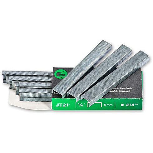Arrow Fastener 276 Genuine JT21/T27 3/8-Inch Staples, 1,000-Pack