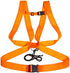 Allen Company Dual Harness Deer Drag with Rope, Blaze Orange,One Size,33