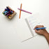 Paper Mate Flair Felt Tip Pens, Medium Point (0.7mm), Blue, 12 Count