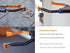 EZPIK® 26" Foldable Small Grabber Reacher Tool - Trash Picker Grabber Reacher Tool Heavy Duty - Short Reacher Grabber Pickup Tool for Elderly