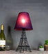 Othmro Lamp Shade 5.12 inch Small Fabric Floor light decoration Replacement Lamp shade for Table Lamp and Floor Light E14 Base Fabric Hand Crafted-Purple (1 PCS)