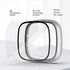 KPYJA 10-Pack Tempered Glass Screen Protector with Hard PC Case Compatible with Fitbit Versa 3/Sense, All-Around Protective Screen Full Cover Bumper Compatible for Fitbit Sense/Versa 3 Smart Watch