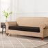 subrtex Couch Slipcover RV Seater Slip Covers Loveseat Stretch Durable Sofa Spandex Elastic Furniture Protector for Settee Seat for Replacement in Livingroom, Medium, Chocolate