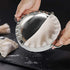 PAMISO Large Empanada Maker, 6 inch Stainless Steel Empanada Press, Pastry Tools, Pocket Pie