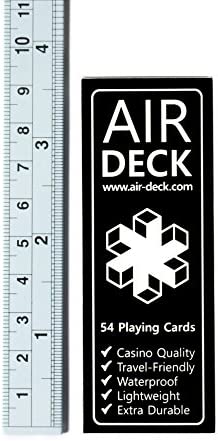 Air Deck Travel Playing Cards - Black