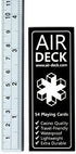 Air Deck Travel Playing Cards - Black