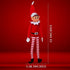 Christmas Elf Behaving Badly Plush Toy | Novelty Long Bendy Naughty Boy Christmas Elves Doll | 12 Inches