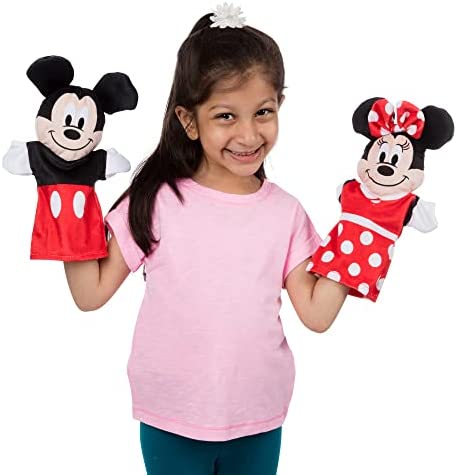 Melissa & Doug Disney Mickey Mouse & Friends Soft & Cuddly Hand Puppets