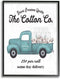Stupell Industries Toilet Paper Cotton Co Delivery Truck Bathroom Word, Design by Artist Lettered and Lined Wall Art, 11 x 14, Black Framed