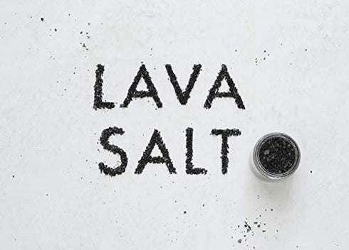Saltverk Lava Sea Salt, 3.17 Ounces of Handcrafted Gourmet Salt Flakes