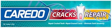 CAREDO Healing Teeth Crack Toothpaste, The ONLY Toothpaste Repairing Cracked Teeth Enamel Cracks, Cure Tooth Sensitivity, Root Damage Teeth Displacement Treatment, Remove Pigment in Crack 100g 1 Count