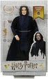 Harry Potter Collectible Severus Snape Doll (~12-inch) Wearing Black Coat Jacket and Wizard Robes, with Wand, Gift for 6 Year Olds and Up