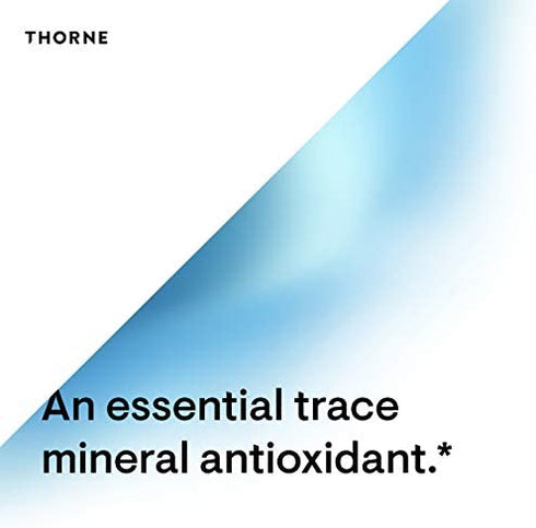 Thorne Selenium - 200 mcg Selenium Supplement for Antioxidant Support - 60 Capsules