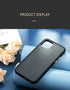 SUBESKING Compatible with iPhone 11 Matte Black Leopard Print Phone Case for Women Girls Teens,Clear Hard PC Cute Cheetah Pattern Design Silicone Soft TPU Bumper Slim Protective Cover 6.1 Inch