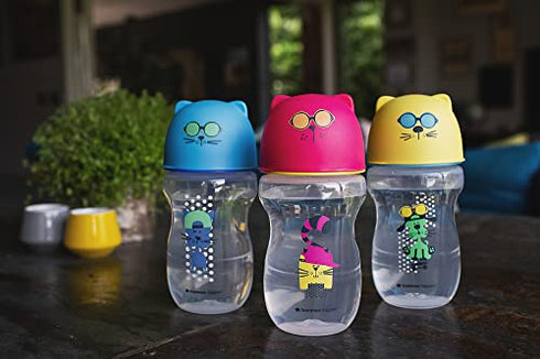 Tommee Tippee Natural Transition Soft Spout Sippy Cup, Girl – 12+ Months, 2pk