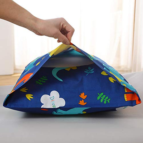 Cloele Toddler Bedding Set Dinosaur - Kids Bed Set 2 Piece Toddler Bed Sheet Set - Includes Fitted Sheet and Reversible Pillowcase - 100% Microfiber Soft Baby Bedding Sheet & Pillowcase for Boys