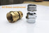 Shower head Swivel adapter,ball joint povit for overhead/handheld shower head,shower arm connection,polished Chrome