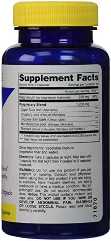 Advanced Naturals Colonmax Caps, Blue and White 60 Count